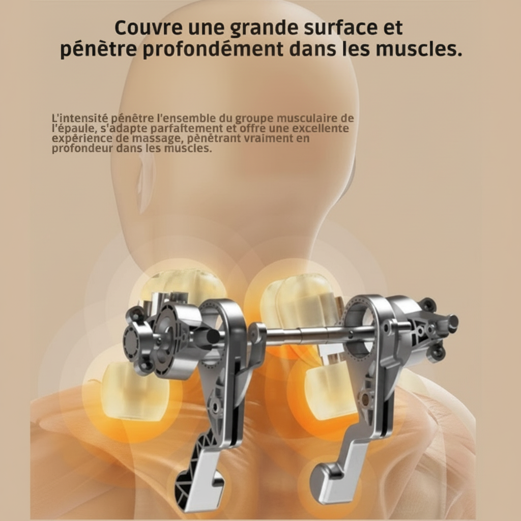Masseur Chauffant Nuque & Épaules