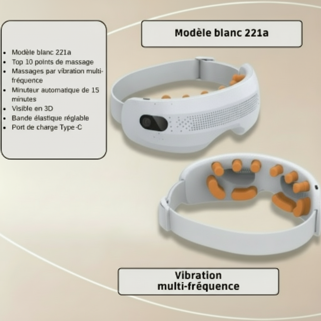 Massage yeux Chaud & Froid