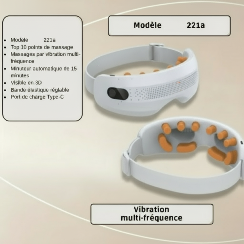 Massage yeux Chaud & Froid