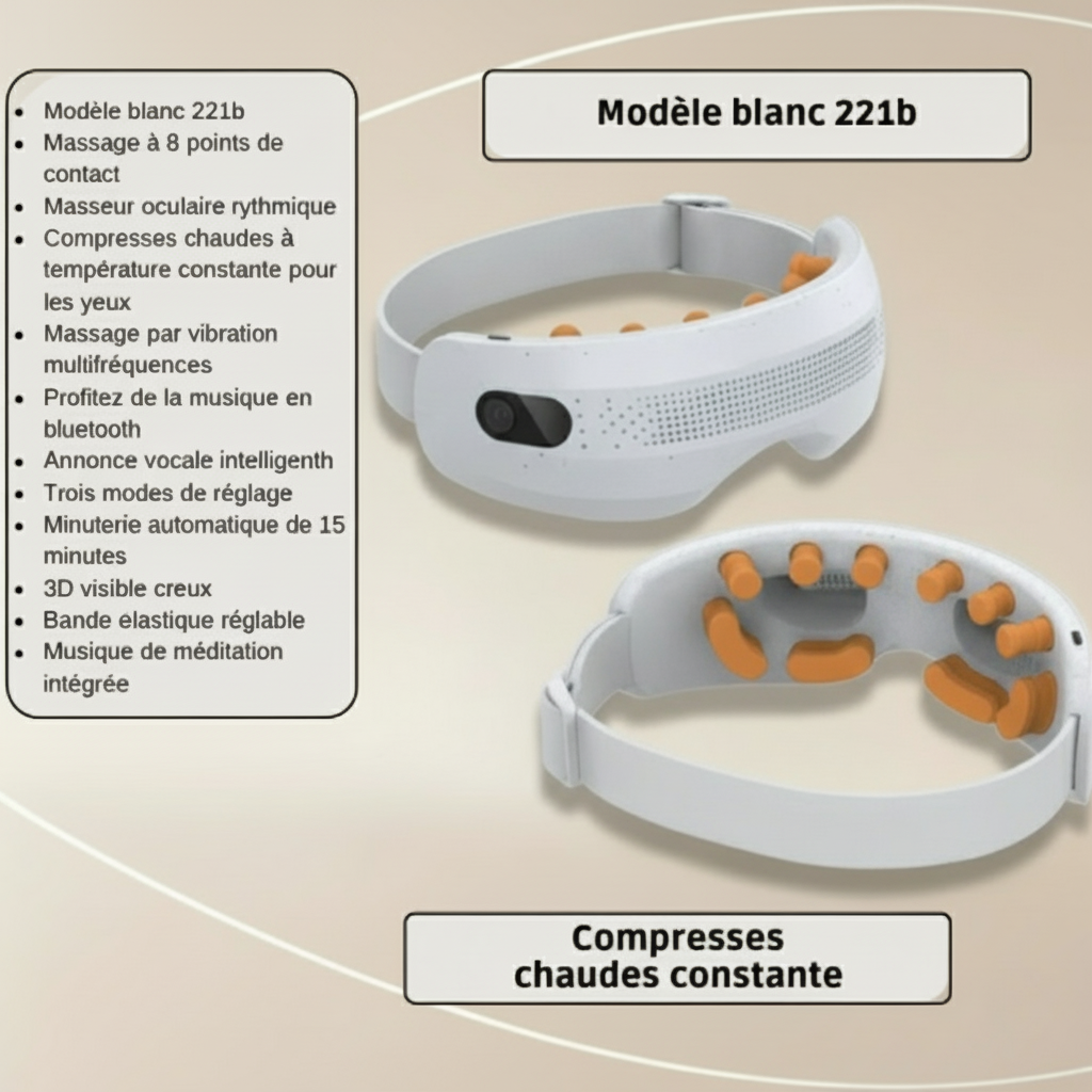 Massage yeux Chaud & Froid