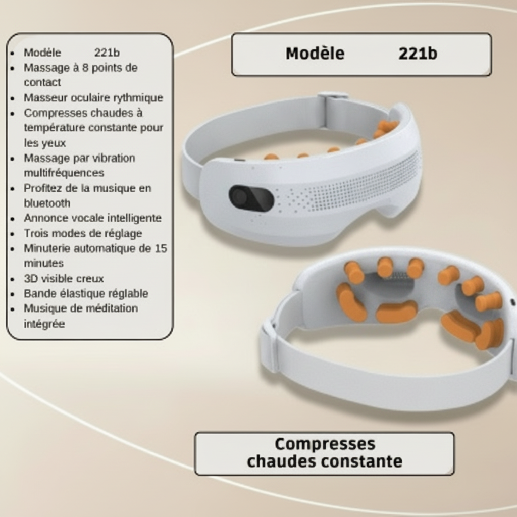 Massage yeux Chaud & Froid