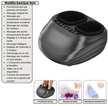 Appareil de Massage Pieds 6D