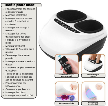 Appareil de Massage Pieds 6D